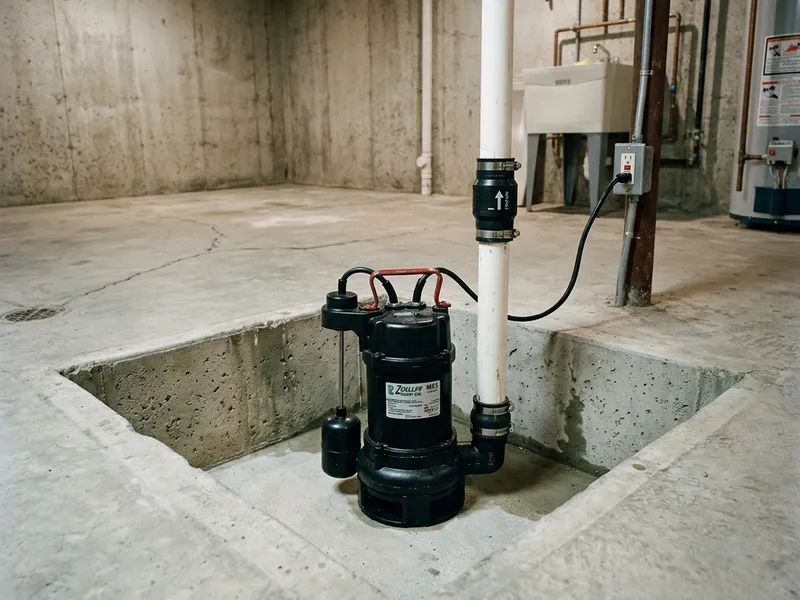 Sump Pump Installation Plumber in Hackberry, TX